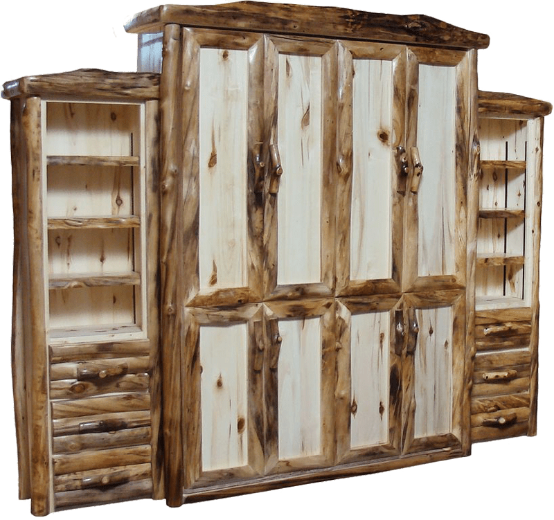 Barn Wood Murphy Bed