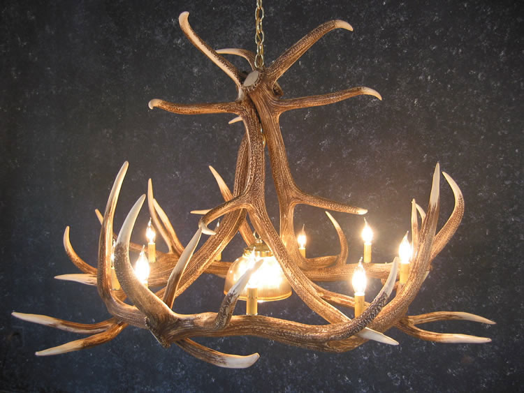 Next antler chandelier